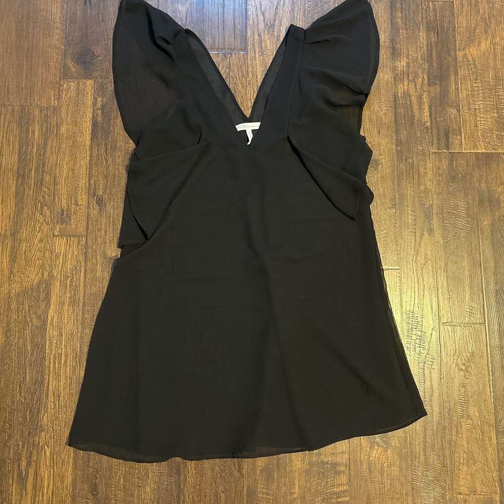 BCBGeneration women blouse dress top VDW60P98-001 082019 black S